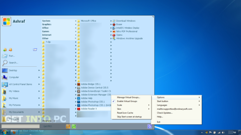 Start Menu X PRO Free Download