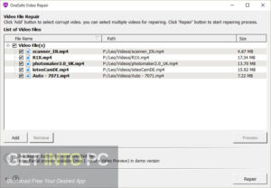 Video Repair Tool Free Download