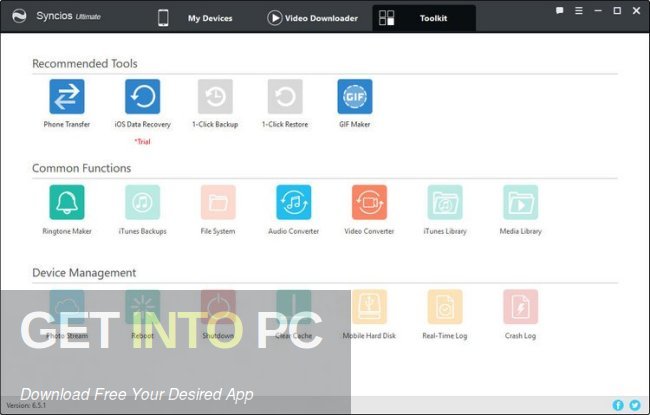 Anvsoft Syncios Professional 2020 Free Download