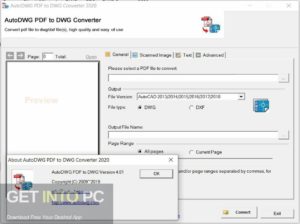 AutoDWG PDF to DWG Converter 2020 Free Download