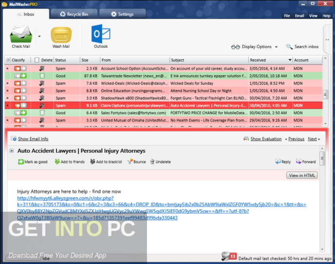 Firetrust MailWasher Pro 2020 Free Download