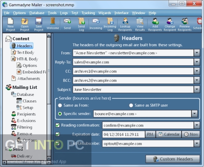 Gammadyne Mailer Free Download