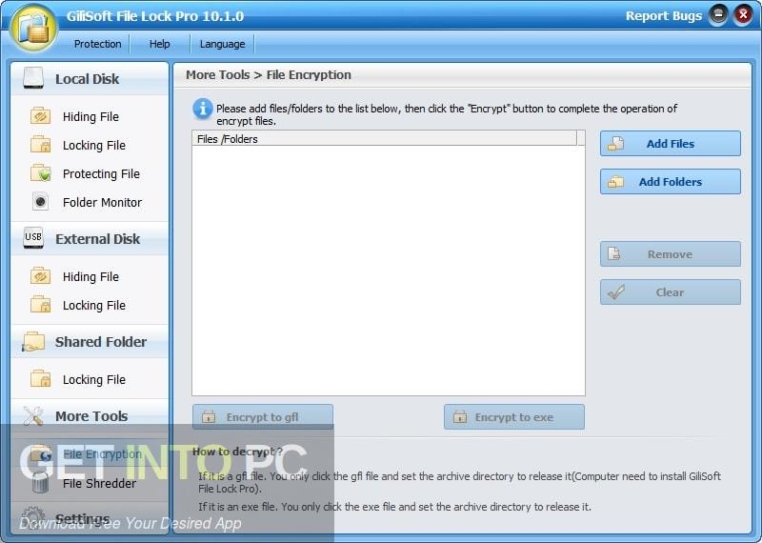 GiliSoft File Lock Pro Free Download