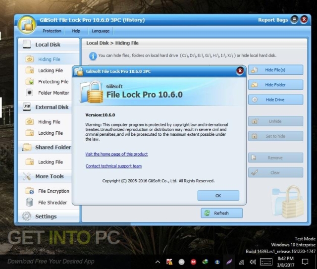 GiliSoft File Lock Pro Free Download