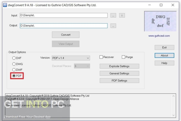 guthrie CAD GIS Software 2020 Free Download