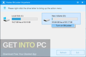 Hasleo BitLocker Anywhere 2020 Free Download
