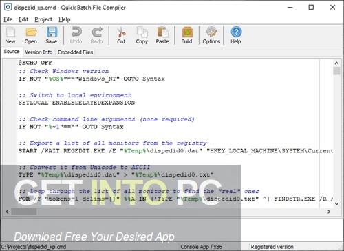 Quick Batch File Compiler Free Download