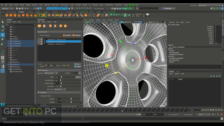 Hardmesh 2.3.4 for Maya 2018-2020 Free Download