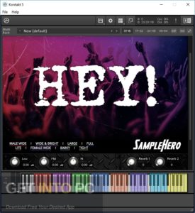 SampleHero – Hey Hey Hey (KONTAKT) Free Download
