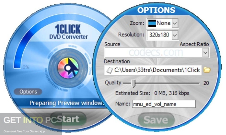 1CLICK DVD Converter 2021 Free Download