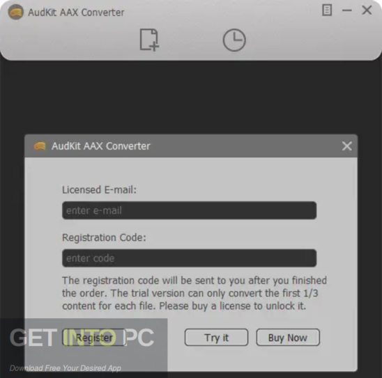 AudKit AAX Converter Free Download