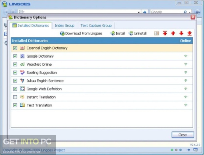 English Voice Packages for Lingoes Free Download