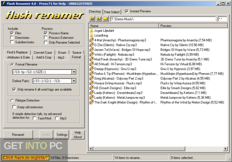 Flash Renamer Free Download