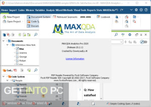 MAXQDA Analytics Pro 2020 Free Download