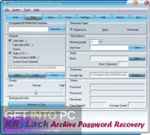 RAR Password Recover Free Download