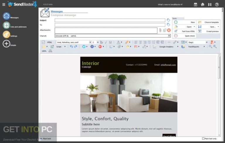 SendBlaster Pro Edition Free Download