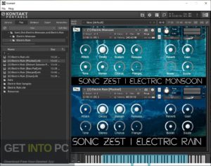 Sonic Zest – Electric Monsoon & Electric Rain Free Download