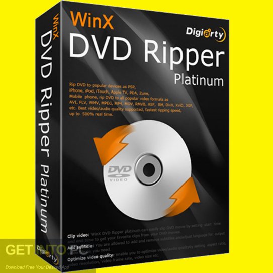 WinX DVD Ripper Platinum 2021 Free Download
