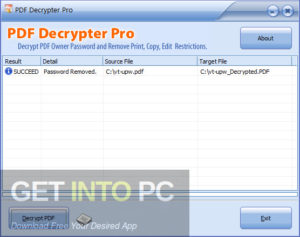 PDF Decrypter Pro 2021 Free Download