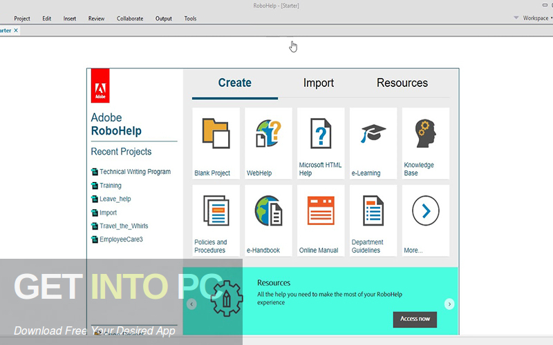 Adobe RoboHelp 2020 Free Download