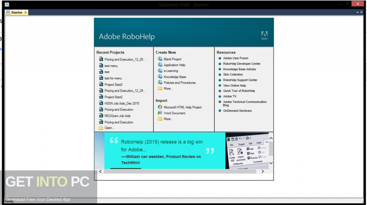 Adobe RoboHelp 2020 Free Download