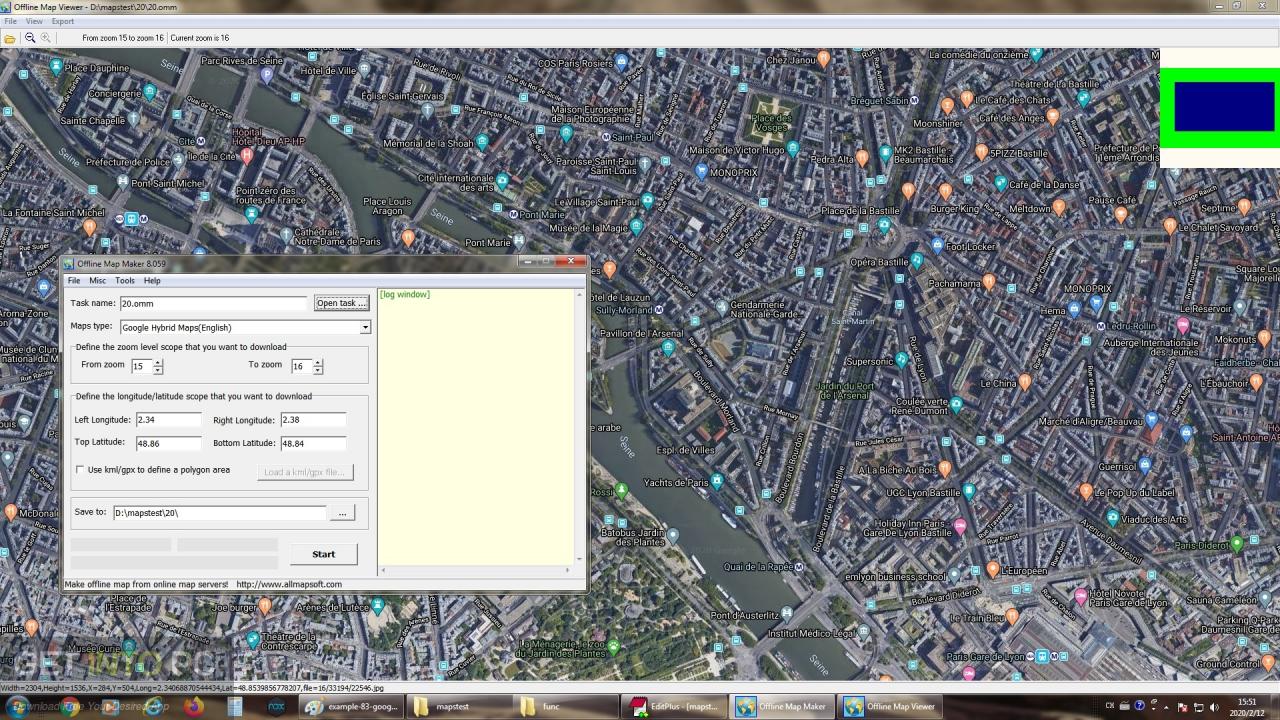 AllMapSoft Offline Map Maker Free Download