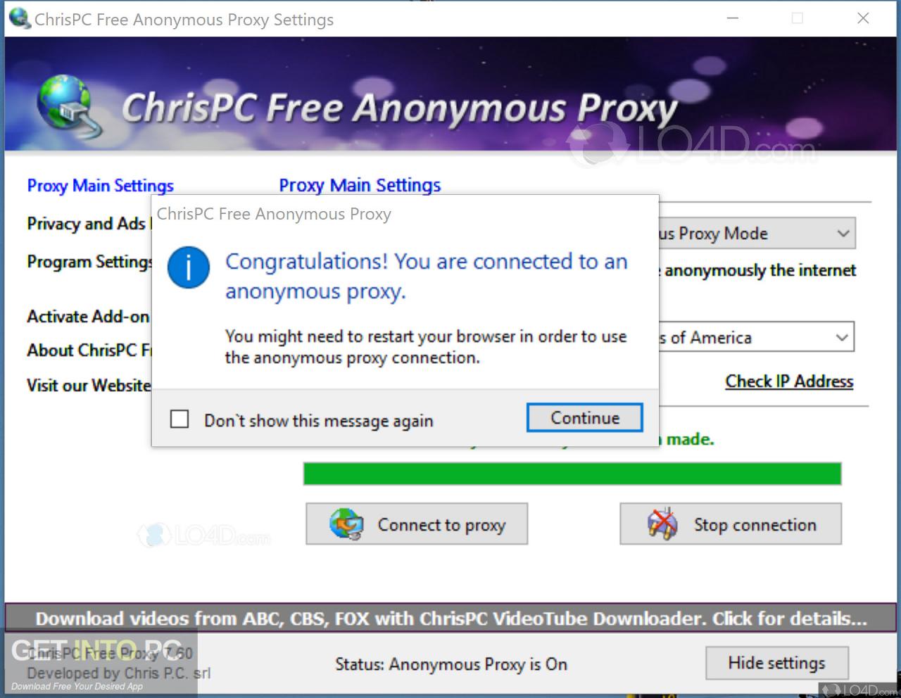 ChrisPC Anonymous Proxy Pro 2021 Free Download