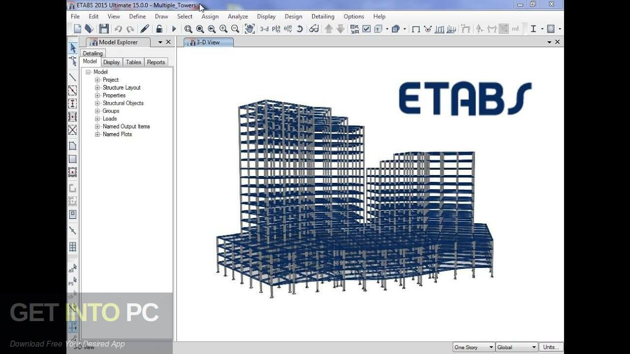 CSI ETABS Ultimate 2021 Free Download