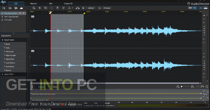 CyberLink AudioDirector Ultra 2021 Free Download