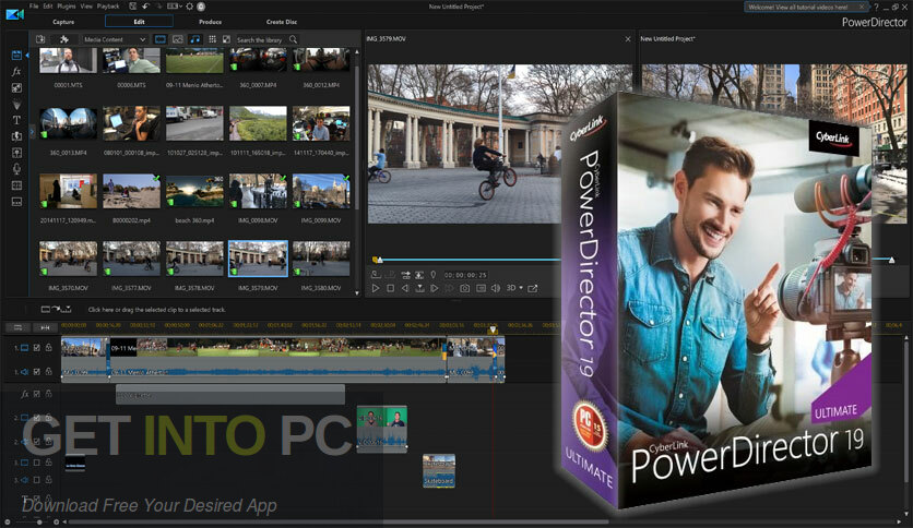 CyberLink PowerDirector Ultimate 2021 Free Download
