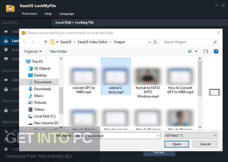 EaseUS LockMyFile Free Download