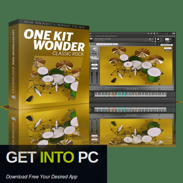 GetGood Drums – One Kit Wonder Classic Rock Free Download