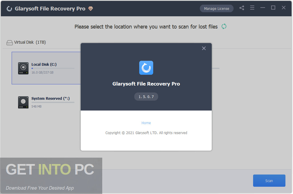 Glary File Recovery Pro Free Download