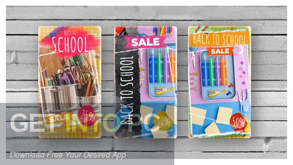 VideoHive – Back To School Instagram Stories AEP Free Download