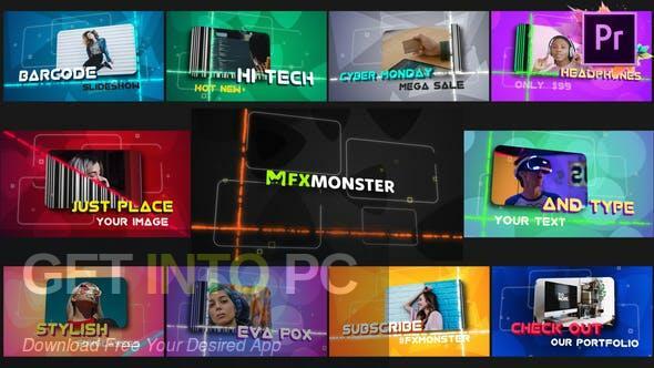 VideoHive – Barcode Slideshow Premiere Pro MOGRT Free Download