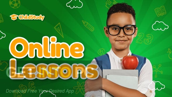 VideoHive – Children Study Youtube Blog Opener (AEP MOGRT) Free Download
