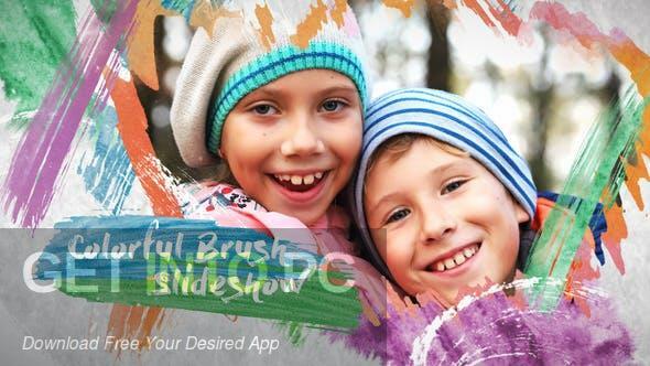 VideoHive – Colorful Brush Slideshow AEP Free Download