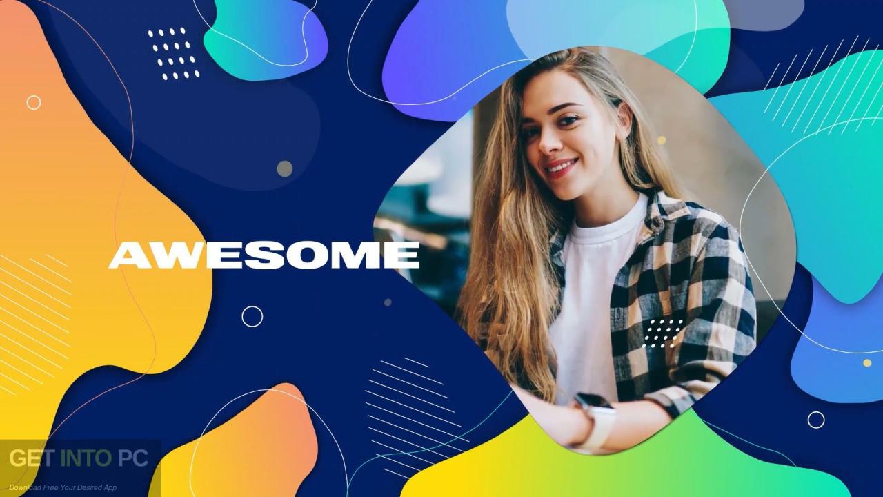 VideoHive – Colorful Liquid Slideshow AEP Free Download
