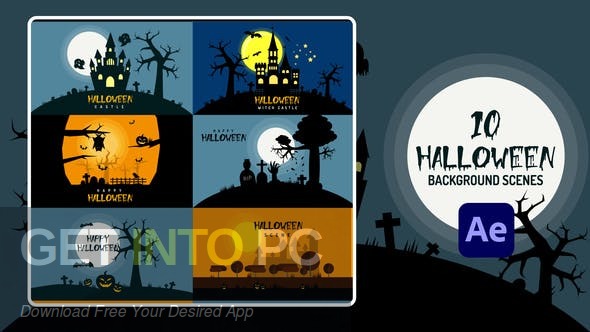 VideoHive – Halloween Music Visualizer AEP Free Download