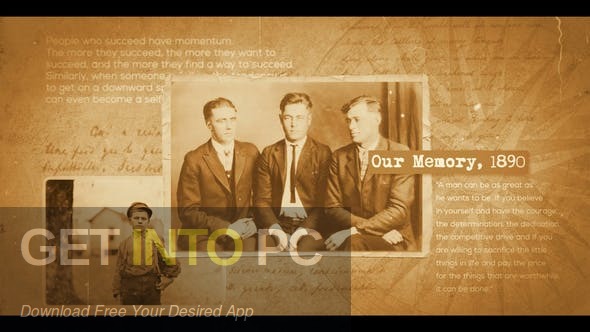 VideoHive – History Slideshow Documentary Timeline AEP Free Download