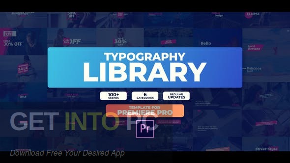 VideoHive – Typography Design Pack for Premiere Pro Free Download