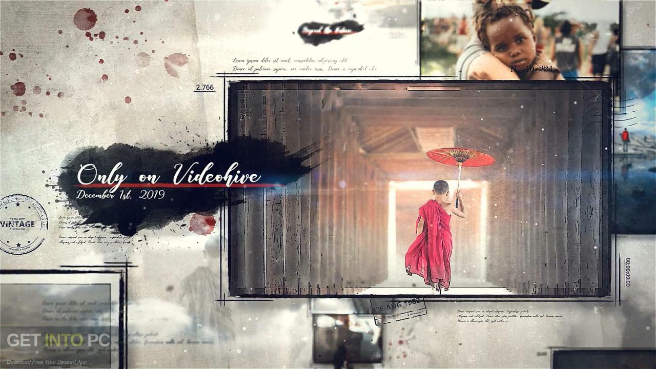 VideoHive – Vintage Slideshow AEP Free Download