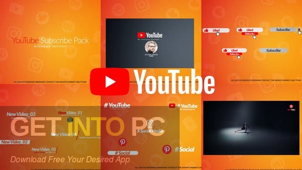 VideoHive – Youtube Unique Subscribe Elements [DRP] Free Download