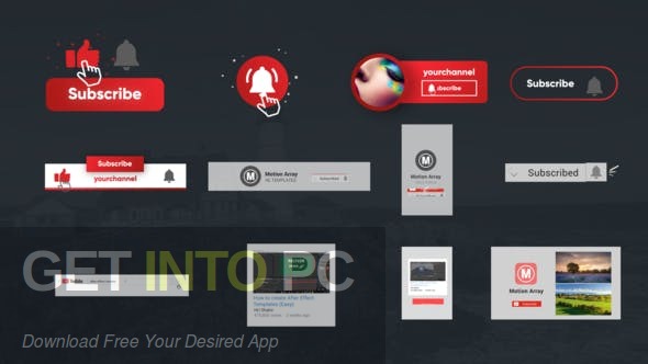 VideoHive – Youtube Unique Subscribe Elements [DRP] Free Download