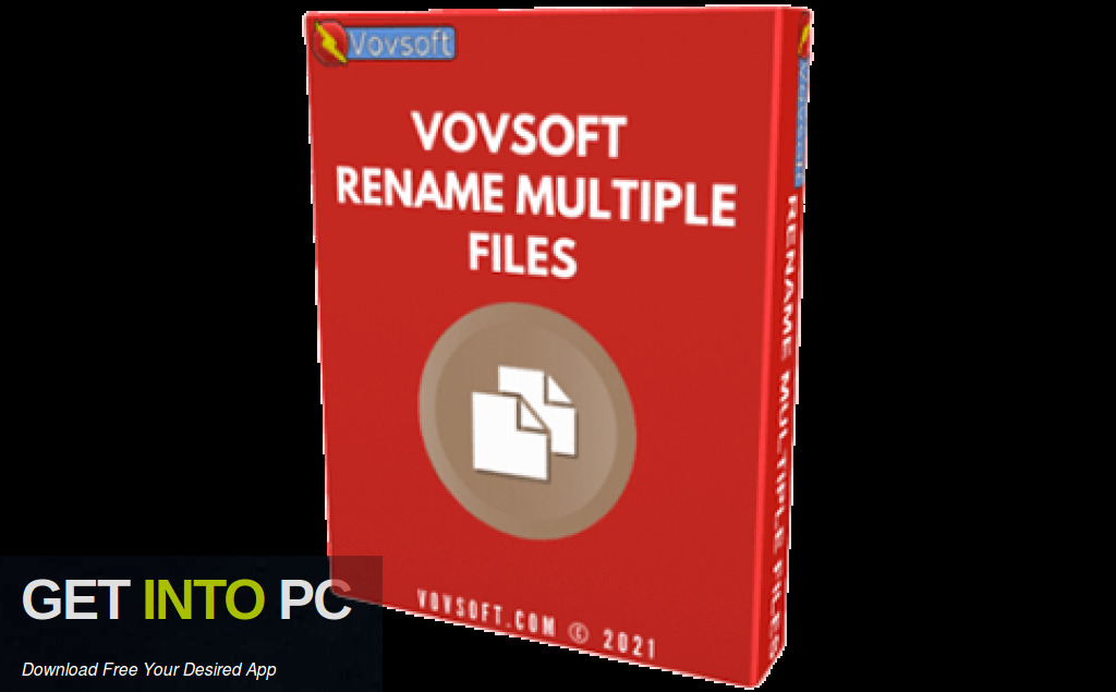VovSoft Rename Multiple Files Free Download