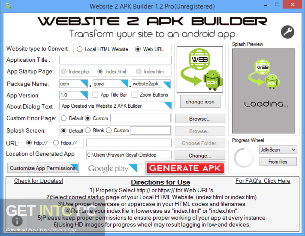 Website 2 APK Builder Pro 2021 Free Download