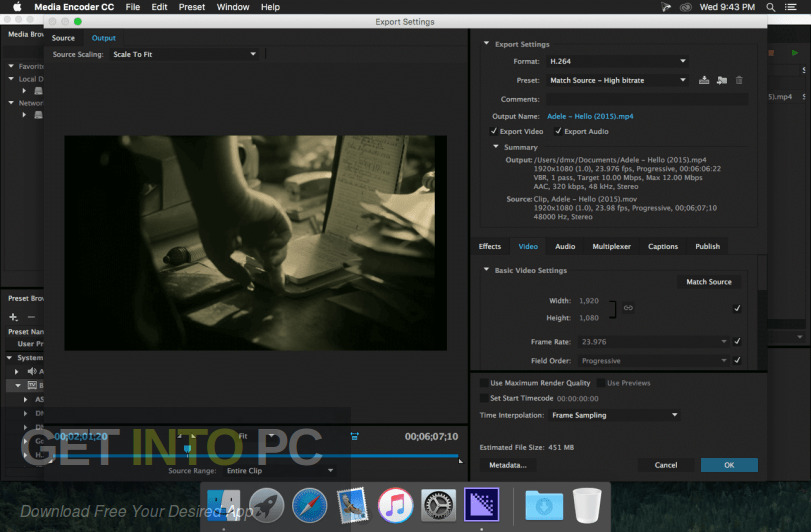 Adobe Media Encoder 2022 Free Download