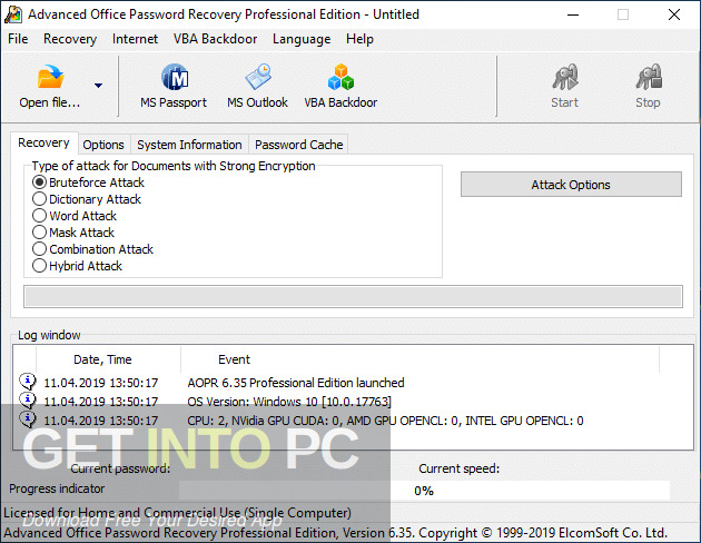 Advanced Office Password Recovery 2021 Free Download