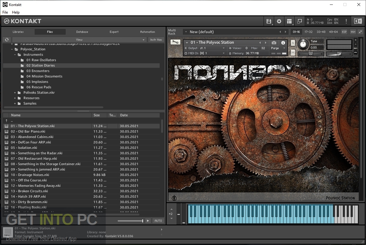 Alex Pfeffer – Polyvoc Station (KONTAKT) Free Download