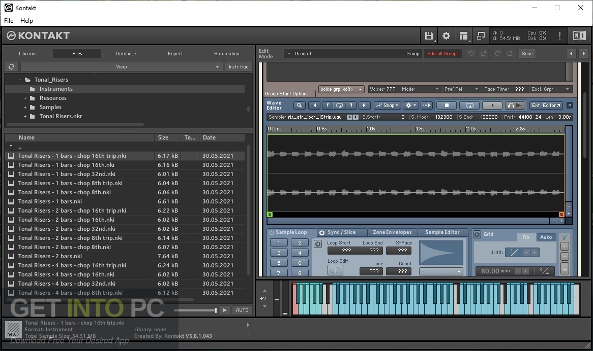 Alex Pfeffer – Tonal Risers (KONTAKT) Free Download